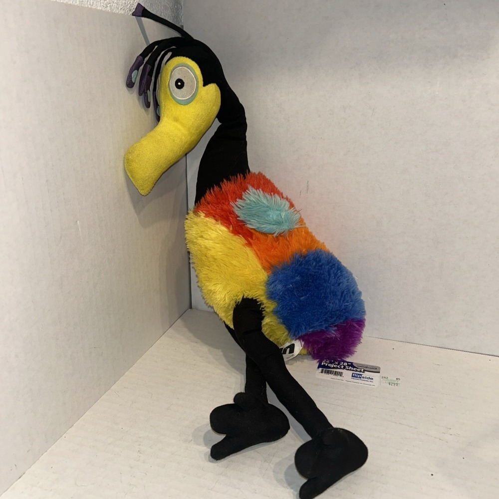 Disney Pixar UP Kevin Bird Plush Toy Made Exclusively for FAO‎ Schwarz